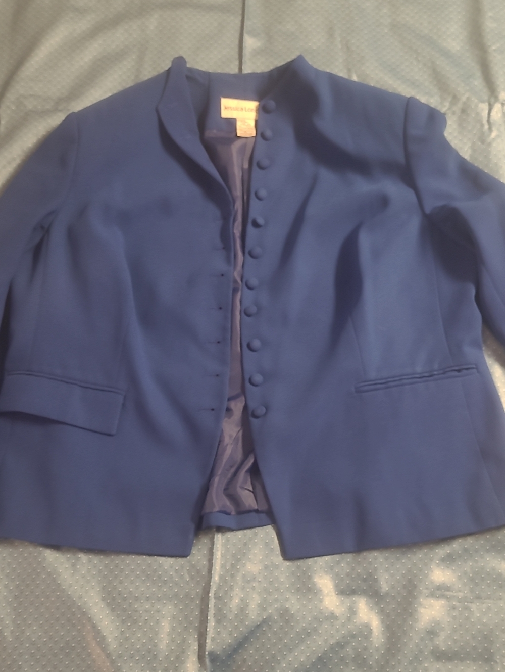 Jessica London Bright Blue Women's Jacket